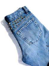 Load image into Gallery viewer, Capri Studded Denim
